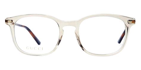 Gucci™ GG0390O 003 50 Gray/Gold Eyeglasses 